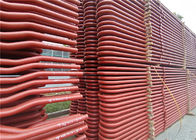 Fin Pitch Round Superheater And Reheater Coil Customized Gezweefd