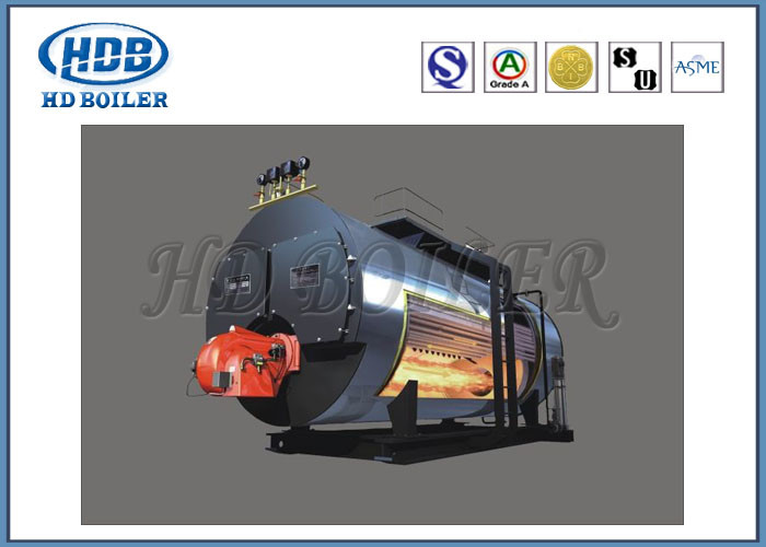 Automatische Horizontale Warm waterboiler Met gas, Hoge drukStoomketel ISO9001