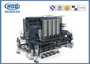 Vloeibaar gemaakt doorgeven - de Verticale Industriële Met kolen gestookte Elektrische centrale van de bedcfb Boiler